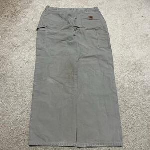 Carhartt Carpenter Cream Workwear Cargo Pants 36Wx33L